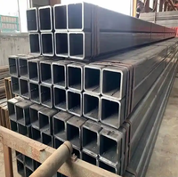 Tubería Cuadrada Soldada Laminada en Caliente ASTM A500 Gr.B Gr.C Gr.D para Construcción de Estructuras de Acero