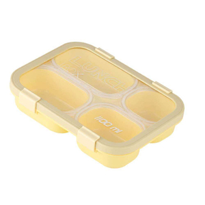 Nouvelle boîte à lunch en plastique multi-compartiments 2026, idéale pour les bento scolaires des enfants, boîte à lunch portable - Product Image 3