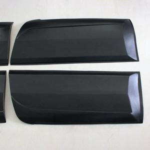 ชุดแต่งขอบ<span class=keywords><strong>ประตู</strong></span><span class=keywords><strong>รถ</strong></span>ยนต์สีดำด้าน 2 ชิ้น สำหรับ Toyota Hilux Revo ปี 2015-2019 - Product Image 2