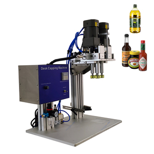 Máquina tapadora de tornillo de tapa de escritorio barata de China/sellador de tapa de llenado de botellas de proveedor chino/equipo de tapado de bebidas de fácil operación - Product Image 5