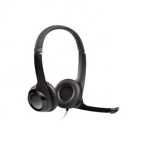 Wholesale <b>Computer</b> Mobile Phone <b>Accessories</b> Logitech USB Headphones H390 Game Headphones Black - Product Image 2
