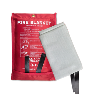 <b>Thick</b> Eco Friendly Fiberglass Cloth EN1869 Certified Cuttable Fire <b>Blanket</b> for Home Use Fire Prevention - Product Image 6