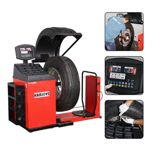 KARJOYS Équilibreuse de pneus robuste de 10 à 28 pouces avec équipement d'alignement des roues à prix d'usine avec équilibreuse de roues de camion de 180 tr/min - Product Image 3