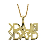 Pendentif en argent 925 Double couche pour homme, motif floral, personnalisé, nouvelle collection