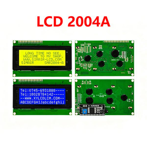 จอ LCD2004+I2C LCD2004 20x4 2004A สีฟ้า-เขียว  จอแสดงผลตัวอักษร LCD  โมดูลอะแดปเตอร์อินเทอร์เฟซแบบอนุกรม IIC  LCD2004 - Product Image 1