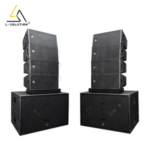HDL20-A Diffusori Line Array Attivi a Due Vie con Doppio Woofer da 10 Pollici, 4 Ohm, Sistema Audio Professionale Amplificato per DJ e Palcoscenico - Product Image 1