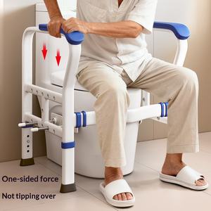 Accoudoir de <span class=keywords><strong>baignoire</strong></span> surélevé, accoudoir de sécurité fixe pour toilettes, siège de toilette surélevé portable, vente chaude pour personnes âgées - Product Image 1