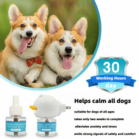 Recharge de spray calmant pour animaux de compagnie en gros-Solution de phéromone non somnolente pour l'anxiété des chiens et des chats, approvisionnement en vrac