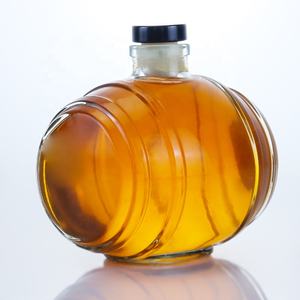 Botella de <span class=keywords><strong>Licor</strong></span> de Vidrio Transparente Personalizada al por Mayor para Botellas de Tequila, Whisky y <span class=keywords><strong>Vodka</strong></span> con Tapa - Product Image 6