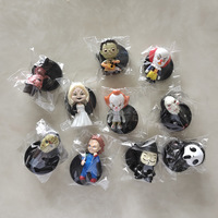 10 Sets of 2nd Generation "Christmas Night Horror" Figurines - Jack Saw Chucky Ghost Raven Clown