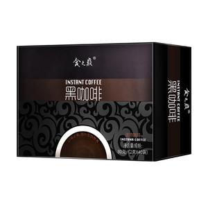 Café noir Shizhiding 2g * 40 sachets Café de petite grainaille du Yunnan Brûle-graisse Rafraîchissant Café instantané - Product Image 1