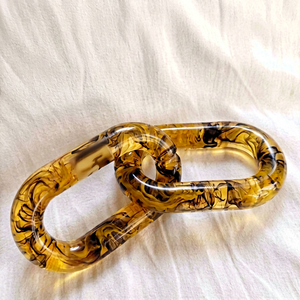 Premium Custom <b>Resin</b> Epoxy Wall Chain Indian Crafted Handmade Design Personalized Logo Custom Color Bohemian American Luxury - Product Image 1