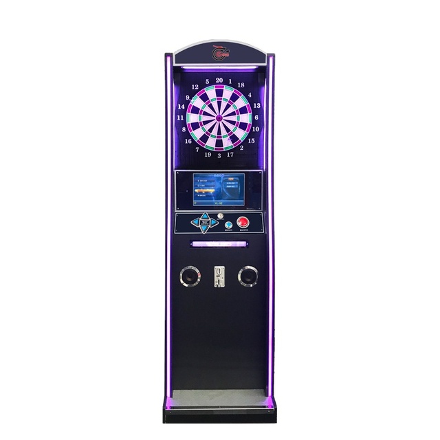 Best Price Good Quality Wooden case Electronic Soft Tip Dartboard International Standard Dart Machines for bar
