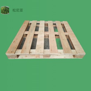 พาเลทไม้ฟอร์คลิฟท์ Sognia ขนาด 1110x1110x120 ซม. ไม่ต้องรมควัน ทางเข้าสี่ด้าน สำหรับขนส่งทางทะเล โลจิสติกส์ ขายส่ง - Product Image 1