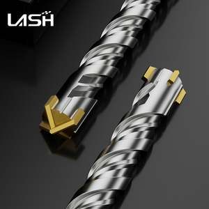 Broca de Alvenaria com Cabeça Cruzada Estável e Potente de 6-32mm para Perfuração em Paredes de Cimento e Tijolos Vermelhos - Product Image 6