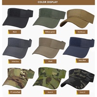 Chapeau d'été camouflage unisexe avec ventilateur intégré pour la course et la protection solaire en extérieur