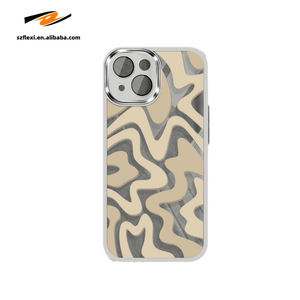 Custodia per telefono morbida in TPU a strisce trasparenti per <span class=keywords><strong>iPhone</strong></span> 12 <span class=keywords><strong>13</strong></span> 14 15 Pro Max 14 15 Plus <span class=keywords><strong>protezione</strong></span> per <span class=keywords><strong>fotocamera</strong></span> - Product Image 1