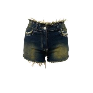 Shorts de Mezclilla Lavados Súper Mini Sexys de Verano para Mujer, a la Moda - Product Image 2