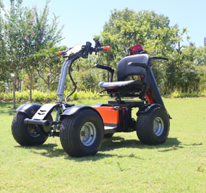 Scooter senior, voiture <span class=keywords><strong>de</strong></span> parc, voiturette <span class=keywords><strong>de</strong></span> <span class=keywords><strong>golf</strong></span>, 15 mph, forte absorption des chocs, moteur <span class=keywords><strong>à</strong></span> frein magnétique sans balais, longue endurance, siège réglable - Product Image 5