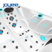Joyee Mini Jacuzzi pour 2 Personnes, Vente Directe d'Usine, Spa de Jardin, Bain à Remous
