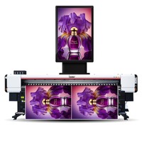 Imprimante à solvant écologique Locor Deluxejet 3,2 m 320 cm 4 têtes, imprimante grand format pour bannières, autocollants en vinyle, machine d'impression jet d'encre, traceur