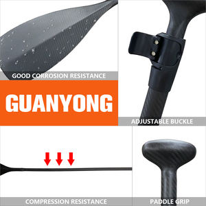 Fibra de carbono ajustable para deportes acuáticos Nueva llegada Logotipo personalizable Equipo de surf <span class=keywords><strong>Dragon</strong></span> <span class=keywords><strong>Boat</strong></span> Kayak Board <span class=keywords><strong>Paddle</strong></span> - Product Image 3