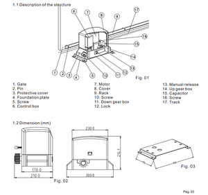 Nouvelles idées de produits 2025 Technologie Qualité Support <span class=keywords><strong>Kit</strong></span> d'ouverture automatique de <span class=keywords><strong>portail</strong></span> <span class=keywords><strong>coulissant</strong></span> à énergie <span class=keywords><strong>solaire</strong></span> 80W DC 500kg Moteur - Product Image 6