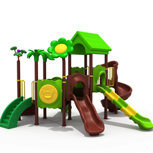 Enfants nouveau Style aire <span class=keywords><strong>de</strong></span> <span class=keywords><strong>jeux</strong></span> extérieure bébé vente chaude jouets pas cher coloré en plastique balançoire toboggan enfants jouer - Product Image 1