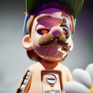 Figura de Juguete de Vinilo PVC Personalizada por Diseñador con Servicio de Fabricante para Coleccionistas de Figuras de Acción - Product Image 2