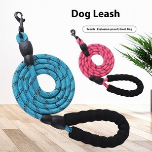 उच्च गुणवत्ता वाले कस्टम अनुकूलित चिकन सबूत 5 मीटर 1.5 मीटर 2 मीटर नायलॉन कुत्ते लीश चिंतनशील रस्सी श्रृंखला गैर-स्ट्रेचिंग हाथ पट्टा - Product Image 4