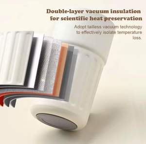 New Design Double Wall Smart Travel <b>Mug</b> Stainless Steel Insulated <b>Thermal</b> Coffe <b>Mug</b> With Led Screen - Product Image 3