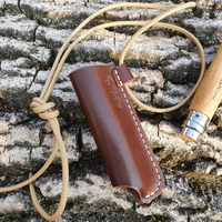 Étui de ceinture portable en cuir écologique pour couteau EDC, porte-outils, portefeuille, sacoche de taille pour hommes avec crochets, étui de ceinture pour couteau Opinel pour le camping