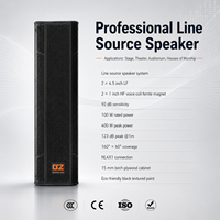 Enceinte Line Array DSZ 100W haute performance pour colonne sonore de salle de conférence
