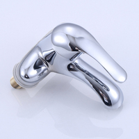 Robinet de cuisine en alliage de zinc à deux trous, à poignée unique, pour eau chaude et froide, design classique, pour hôtel