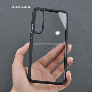 Nuova Custodia 2-in-1 in TPU e PC <span class=keywords><strong>per</strong></span> <span class=keywords><strong>Samsung</strong></span> Galaxy S24 <span class=keywords><strong>Ultra</strong></span> S23 S25 Plus 4G, <span class=keywords><strong>Cover</strong></span> Trasparente Magnetica Antiurto - Product Image 1