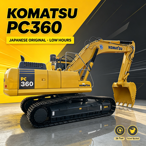 รถขุดโคมัตสึ PC360-8 มือสองจากญี่ปุ่น น้ำหนัก 36 ตัน ใช้งานน้อย สภาพดี สีเดิม พร้อมใบรับรอง CE และ EPA - Product Image 1