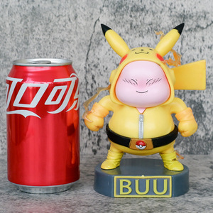 Hcengtriz <span class=keywords><strong>Dragon</strong></span> Balls Versione Q Buu Cos Pikachu Anime Cartoon Giocattolo Decorazione Regalo 15cm Modello in PVC - Product Image 3