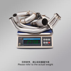 Sistema de <span class=keywords><strong>escape</strong></span> completo <span class=keywords><strong>para</strong></span> motocicleta YZF MT07 y FZ07, acero inoxidable con tubo de enlace de tubo delantero deslizante modificado - Product Image 6