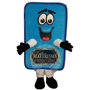 Costumes de mascotte HOLA Blue Mattress Man / Costumes de mascotte de <span class=keywords><strong>dessin</strong></span> <span class=keywords><strong>animé</strong></span> - Product Image 2
