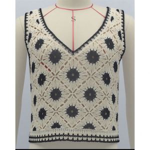 <span class=keywords><strong>Gilet</strong></span> sans manches en tricot pour femme, <span class=keywords><strong>été</strong></span> 2026, tricot, haut tube en tricot, <span class=keywords><strong>crochet</strong></span>, pull en tricot pour femme, pull en tricot pour femme - Product Image 1