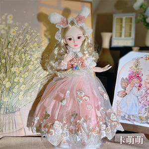 ตุ๊กตา BJD ใหม่ ขนาด 1/6 สำหรับเด็กผู้หญิง ตุ๊กตาข้อต่อแบบ DIY ขนาด 30 ซม. พร้อมชุดเดรส ของเล่นเด็กผู้หญิง ของขวัญสำหรับเด็กผู้หญิง - Product Image 6