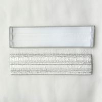 Vente en gros de serpillères écologiques durables, lavables, super absorbantes, à essorage sur quatre côtés, serpillères en microfibre pour le nettoyage des sols