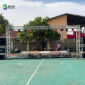 Giàn ống nhôm, giàn chiếu sáng vòm, hệ thống giàn hỗ trợ mặt đất - Product Image 6