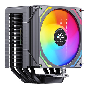 SNOWMAN MX96V4 Recién llegado ARGB Fan 90mm Tiny Pc Case Fan Cooling OEM Juego de computadora <span class=keywords><strong>CPU</strong></span> Cooler Best Reviewed ARGB Fan Heatsink - Product Image 6