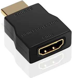 HDMI Surge Protector Mini Portable HDMI 1.4 ProtectorためESD EFT Lighting Surge Protection TMDS HDCP 4KためDVD PS4 HDTV