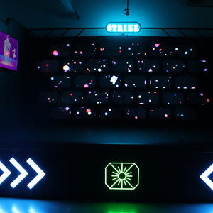 Jeu de cible à lancer activé par les coups de bâton LED RGB, jeu interactif d'arène pour enfants, jeu d'intérieur - Product Image 6