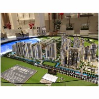 Le projet de conception d'appartements à l'échelle 3D de la conception architecturale du promoteur immobilier