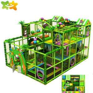 Équipement <span class=keywords><strong>de</strong></span> terrain <span class=keywords><strong>de</strong></span> jeu intérieur d'<span class=keywords><strong>occasion</strong></span> pour parc d'attractions Jungle Playground à vendre - Product Image 6