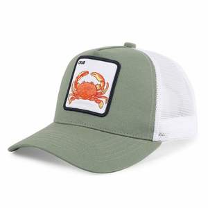 Gorras Trucker de Malla de 5 Paneles Personalizadas al por Mayor con Parche Bordado de Animales, Gorra de Béisbol - Product Image 3
