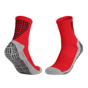Chaussettes de sport antidérapantes pour hommes, personnalisées, originales, blanches, avec logo / Medias Antideslizante Futbol - Product Image 3